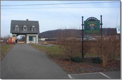 A historic structure serves as the gateway to the successful Rails to Trails project in the Town of Vestal.